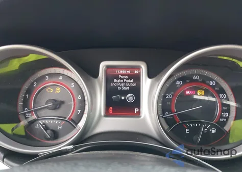 2013 Dodge Journey Sxt из США, поврежденный, VIN 3C4PDCBB7DT556883